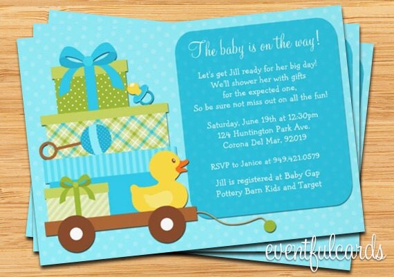 Baby Boy Baby Shower Invitation Il_570xn