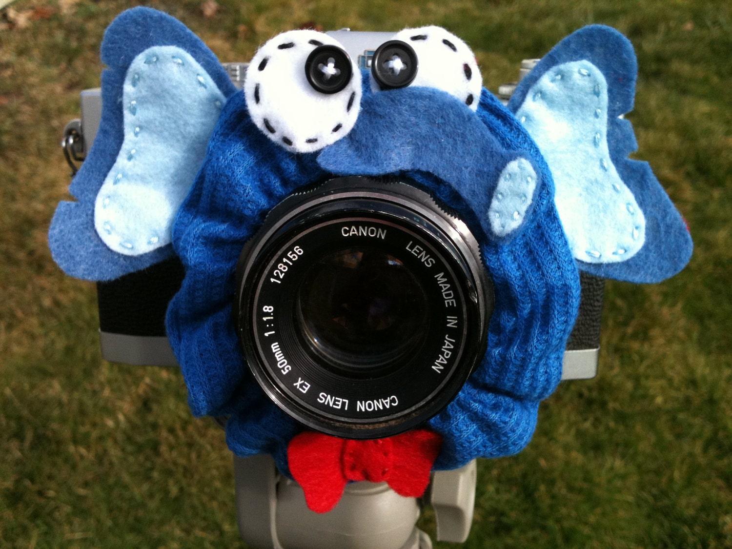 custom ELEPHANT Lens Pet for your camera by mandeefranee on Etsy