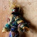Corvu, Forest Sprite, an elemental spirit art doll