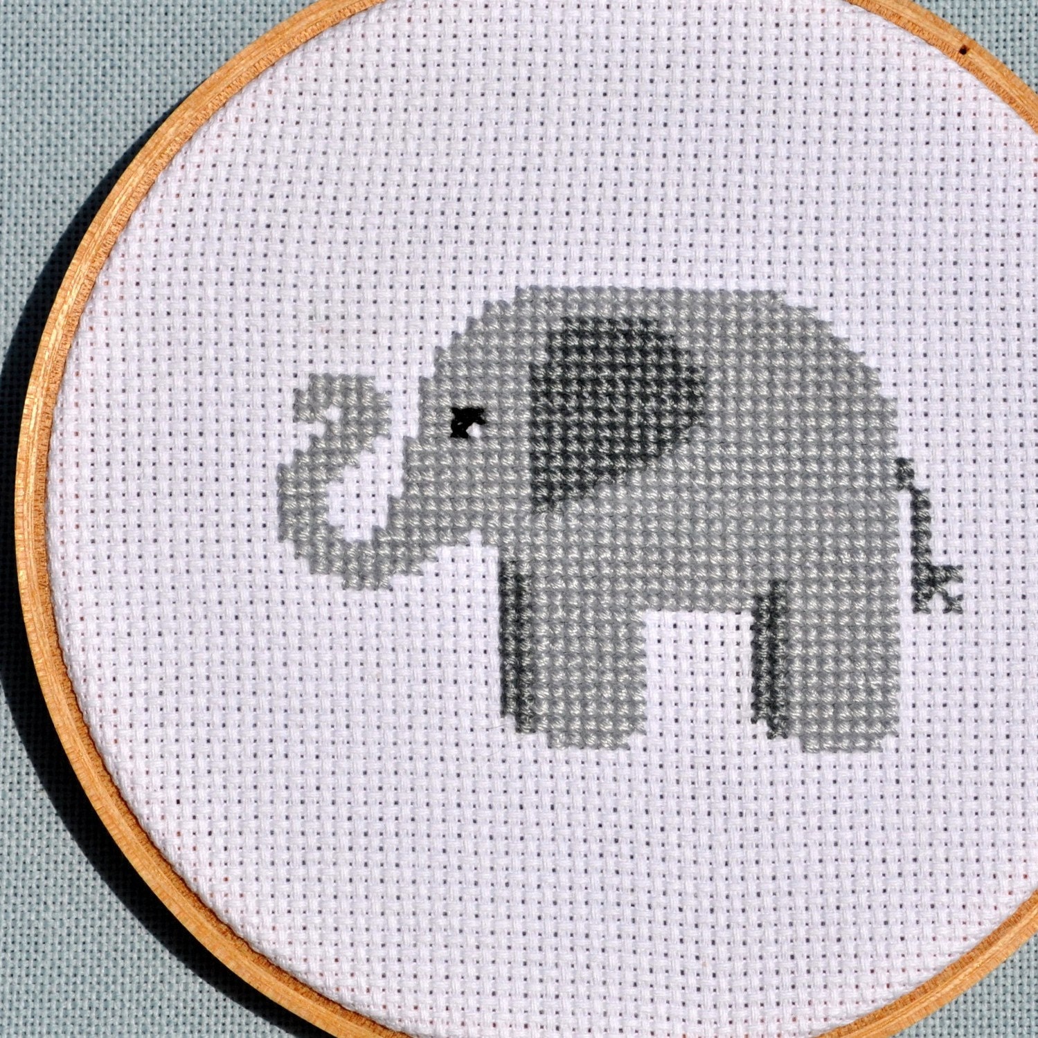 Cross Stitch Pattern PDF Elephant