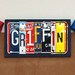 License Plate Sign - Funky Name Word Block Personalized with your Child's Name - Recycled Art Company - Vintage Art