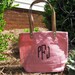 Personalized/Monogrammed Jute Purse