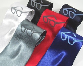 X Ray Specs Necktie - Premium Quality Microfiber Tie - Gift wrapped - Choose color and quantity