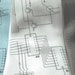 Electronica - hand screened silk necktie in five color choices, ready to ship