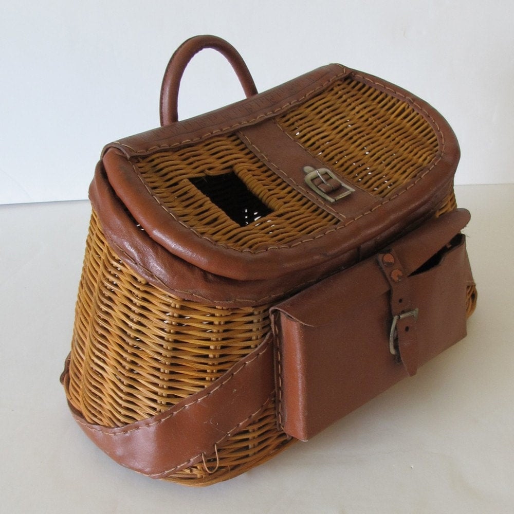 Vintage Fishing Basket