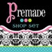 Elegant Damask- Premade Etsy Set