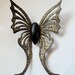 Vintage Butterfly Finding Metal and Wood Destash