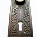 Antique Hardware Escutcheon Eastlake Door Plate