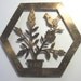 Brass Bird Trivet Vintage Pot Holder