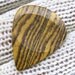 Wood Guitar Pick - Handmade Exotic Mexican Bocote Premium Guitar Pick
