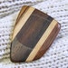 Custom Wood Guitar Pick - Handmade Exotic Yucatan Ziricote - Honduran Rosewood and Hard Maple Premium Guitar Pick