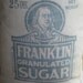 Sugar Sack Pillow Grain Bag Ben Franklin Philadelphia New England Kitchen Gift
