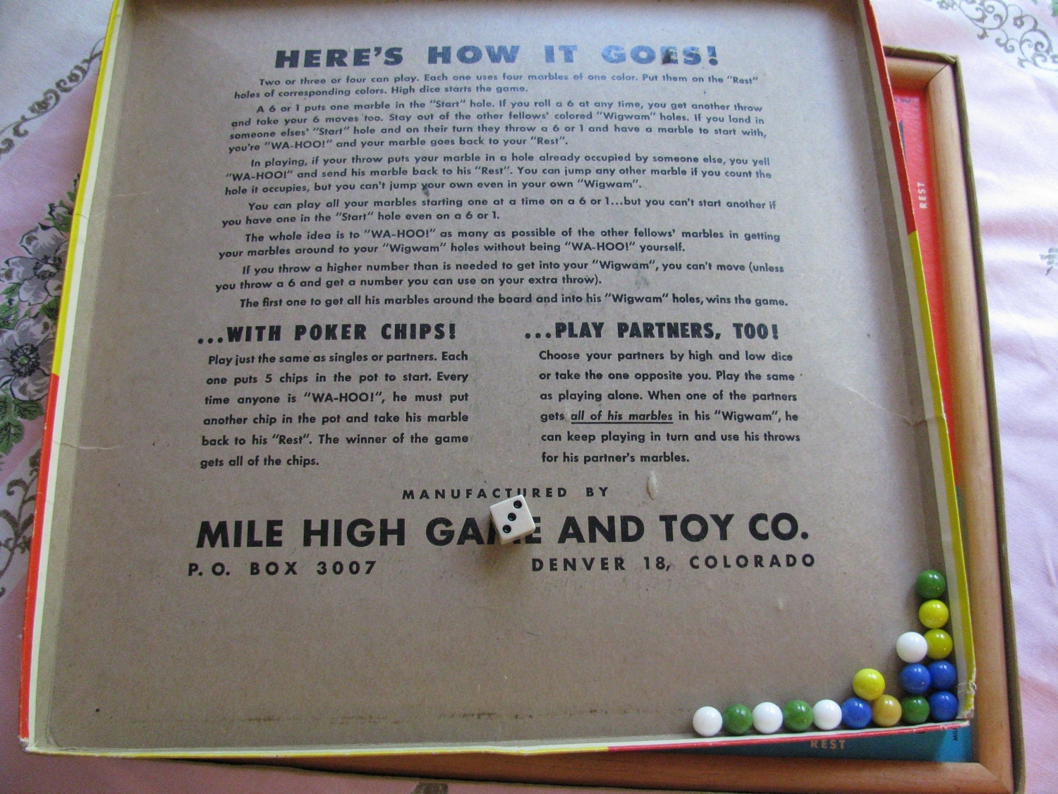 Retro Wahoo Board Game by gaelianna on Etsy