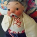 Vintage Russian Ukrainian Man Peasant Doll