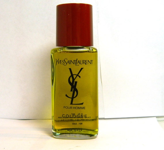 Items similar to YSL Cologne Pour Homme - 2 Ounce Bottle Full on Etsy