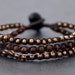 Tiger Eye Rose Gold Beaded Bracelet