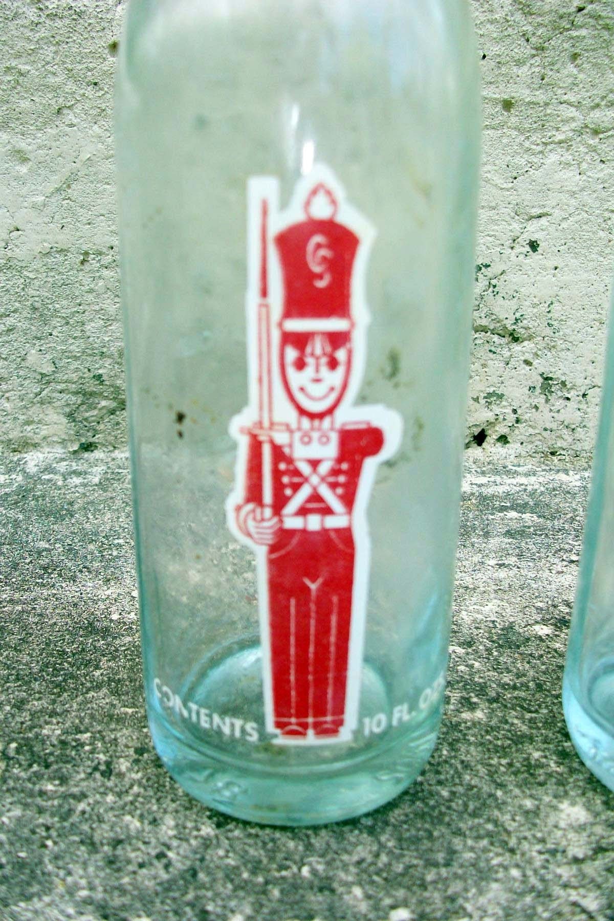 Chocolate Soldier Soda Bottles