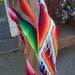 reserved for amyeller...Vtg Mexican Wool Blanket, Serape w/fringe, Vivid colors, Very Nice