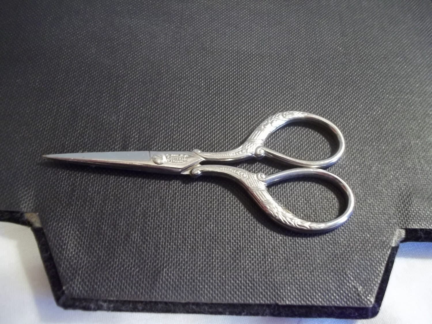 Fancy Antique Sewing/Embroidery Scissors Sheffield England