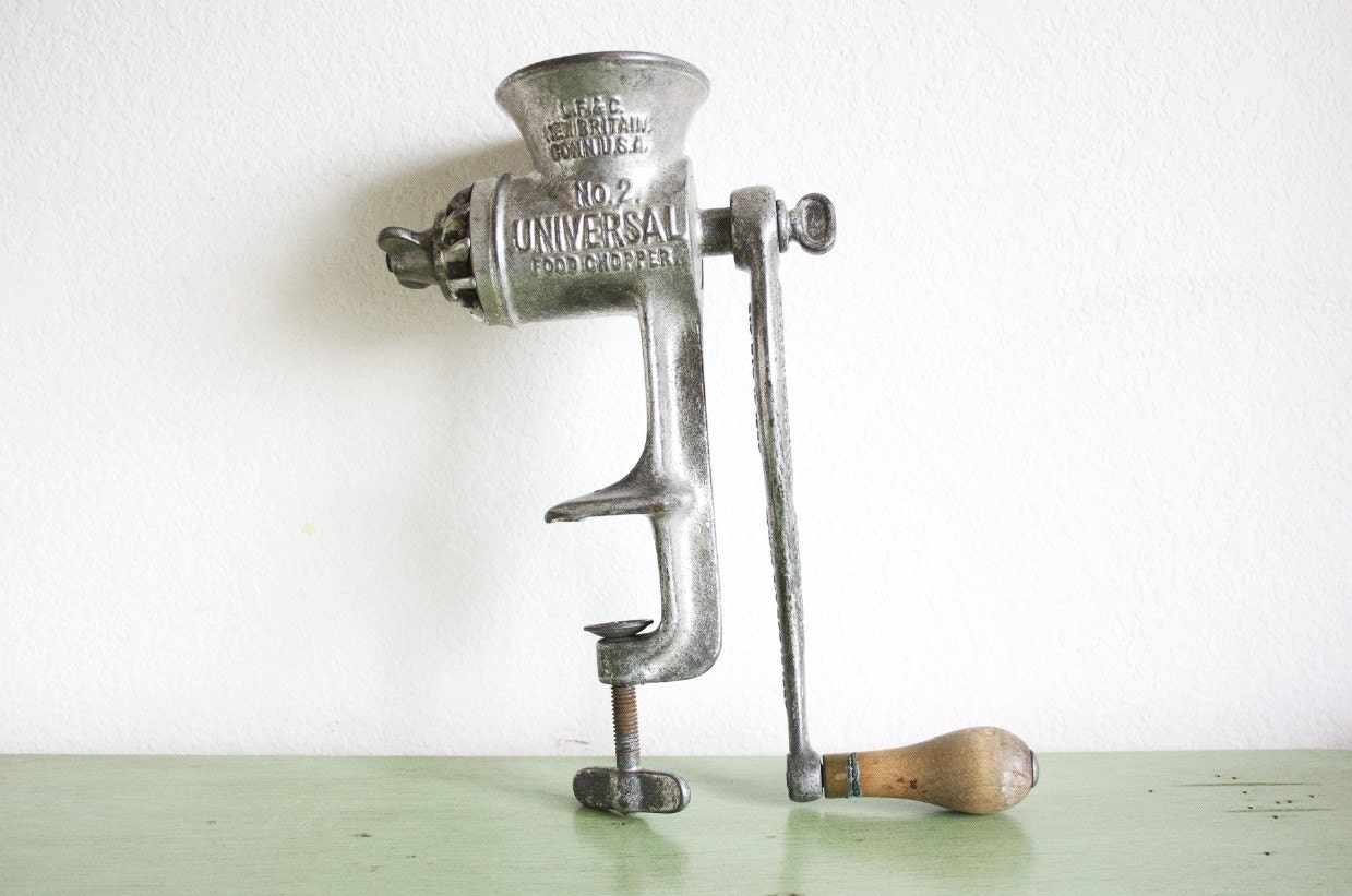 Vintage Food Chopper / Meat Grinder Universal by ...