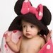 RESERVED LISTING FOR smendha Girl Mouse Hooded Towel
