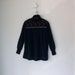 1970's Babydoll Sweater ... Floral Knit Yoke Turtle Neck ... Small / Medium