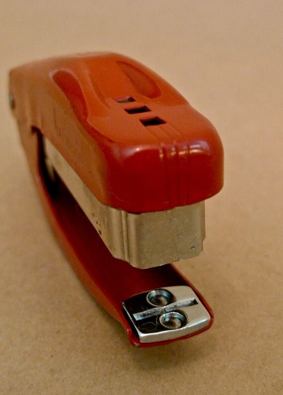 Vintage Orange Swingline Stapler
