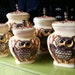 5 Vintage Owl Cookie Jars