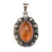 Vintage genuine baltic amber pendant