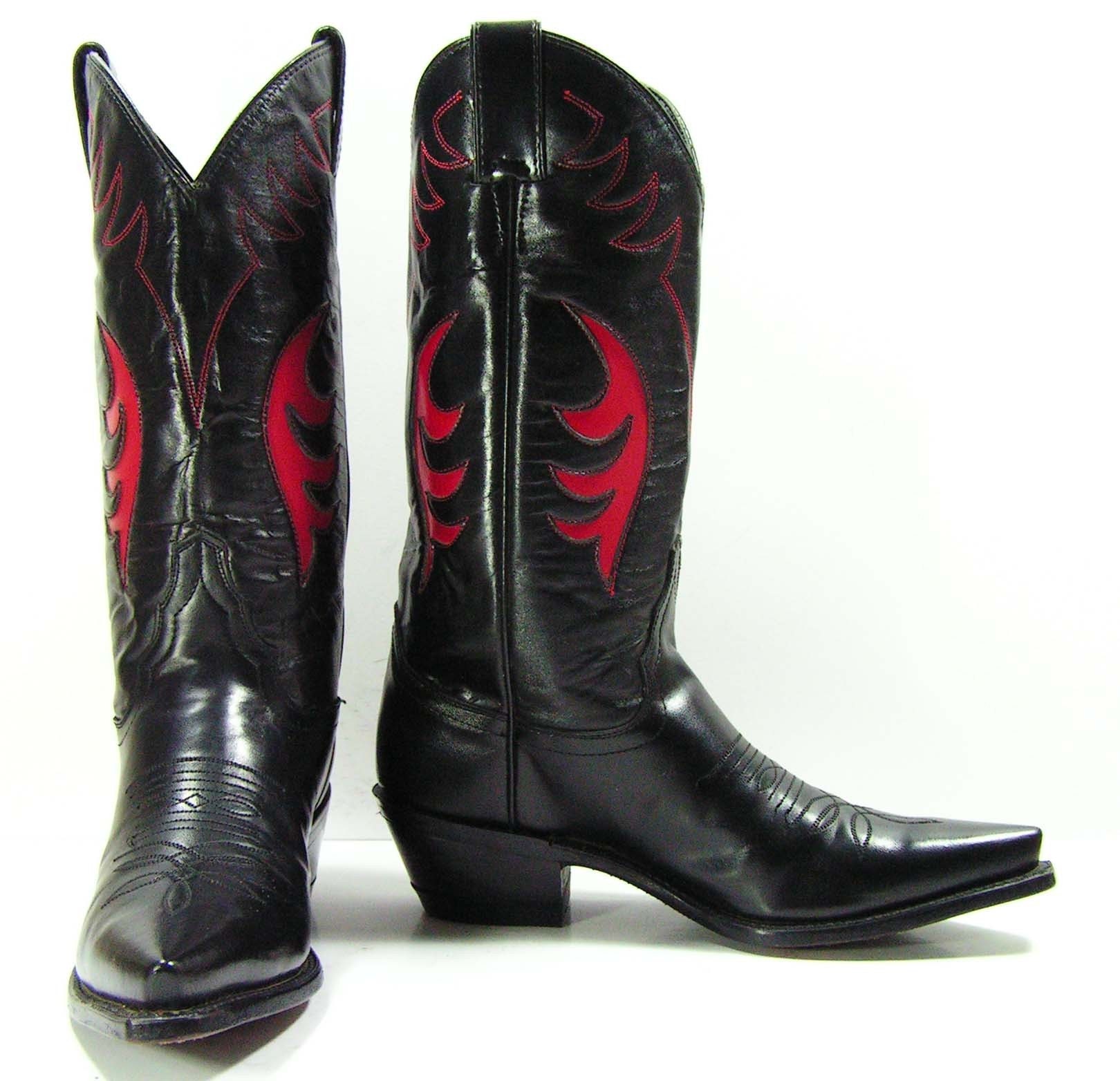 black diamond cowboy boots