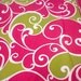 Set of 2 16" X 22" Michael Miller Lagoon Surf material pieces