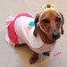 PRINCESS PEACH NINTENDO Dress Dog Costume