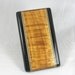 Business Card Case - Hawaiian Curly Koa with Gabon Ebony