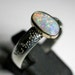 RESERVED Opal and Lapis Rings