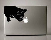 French Bulldog Sniffs Decal Macbook Apple Laptop - IvyBee