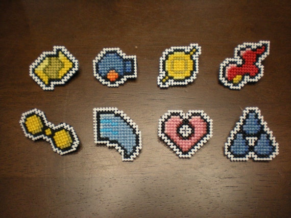 Pokemon Hoenn Region Gym Badges By BritRoCustoms On Etsy   Il 570xN.175184401 