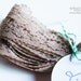 Taupe Lace Trim - 3 Yards