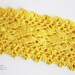 Wide Sunny Yellow Crochet Trim - 3 Yards