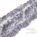 Wide Grey Ornate Elastic Trim - 3 Yards
