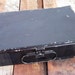 Old Schoolhouse Black Metal Pencil Box
