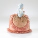 antique half doll pincushion