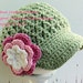 Crochet Hat Pattern - Textured Newsboy with Visor Crochet Pattern No.207 SEVEN Sizes Emailed2U