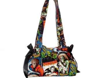 Horror Movie Hollywood Monsters Purse