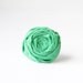 SALE Rosette Ring Green Clover Summer Rosette Flower Ring Woodland Green Rosette Ring