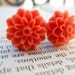 Gauges-Flower Plugs-Pretty Blossoms in Orange-4g