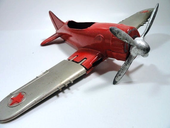 hubley kiddie toy airplane