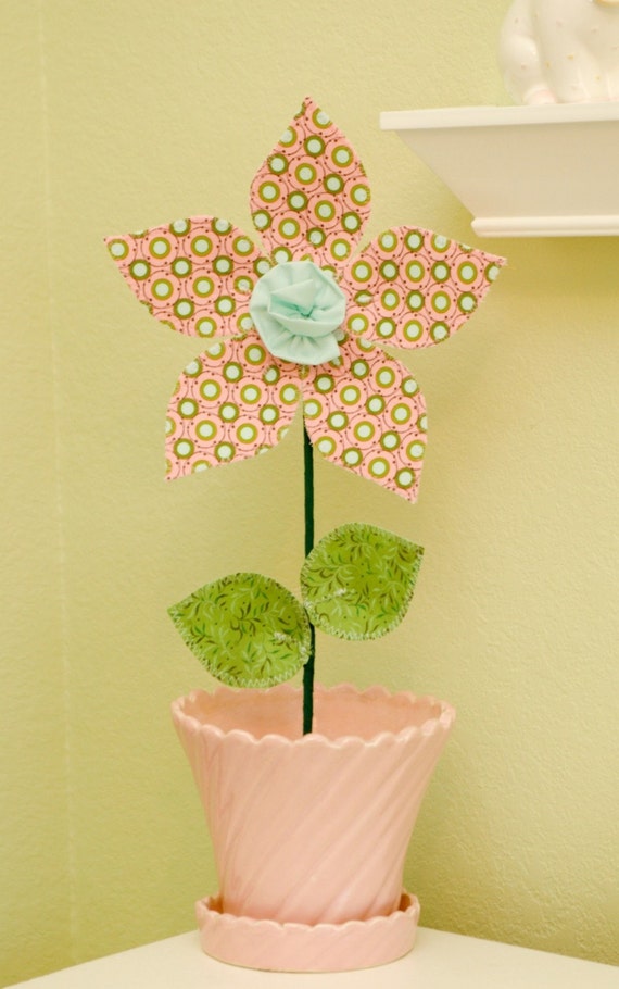 flower garden. custom. fabric wall flowers