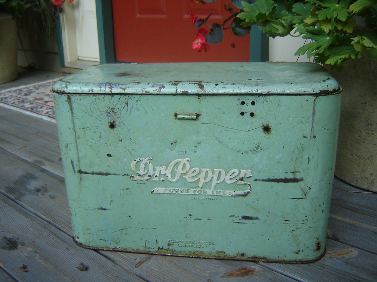 Vintage Dr Pepper Cooler 112