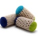 Bamboleos - Re-purposed Wine Cork Cat Toys with Organic Catnip (Blue Lagoon Three-pack)