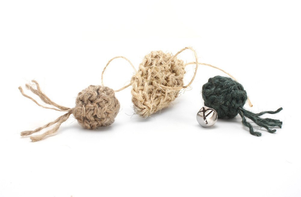 Natural Cat Toy Gift Set by hauspanther on Etsy